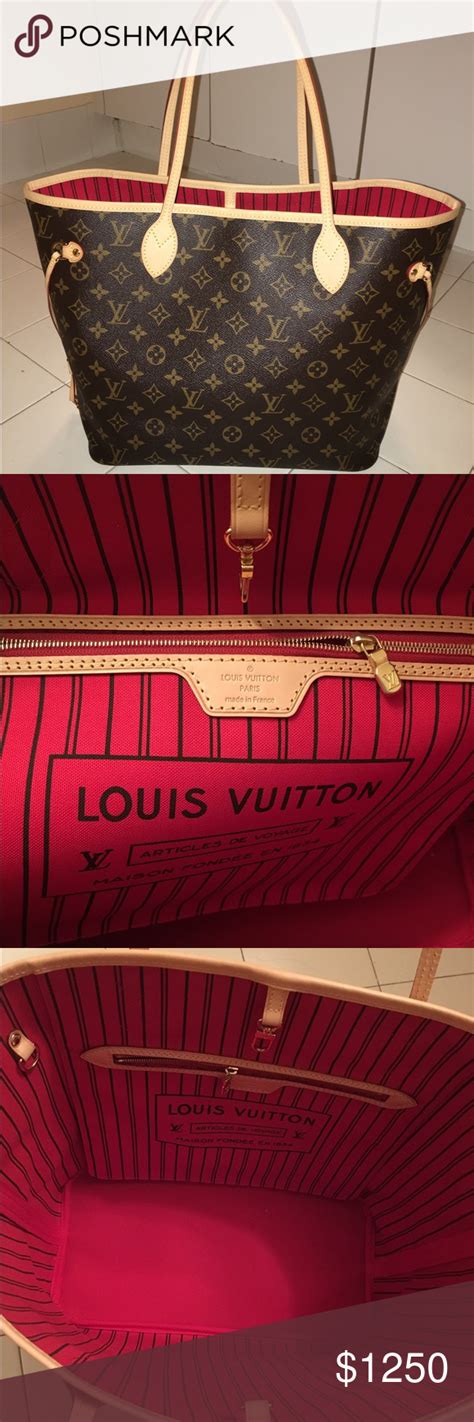 louis vuitton purse red inside|louis vuitton neverfull red inside.